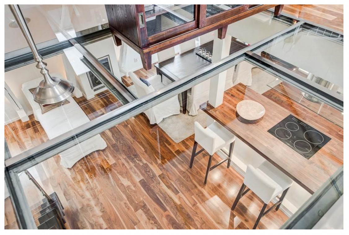 Glass floor application 1