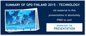A summary of GPD 2015 technology presentations