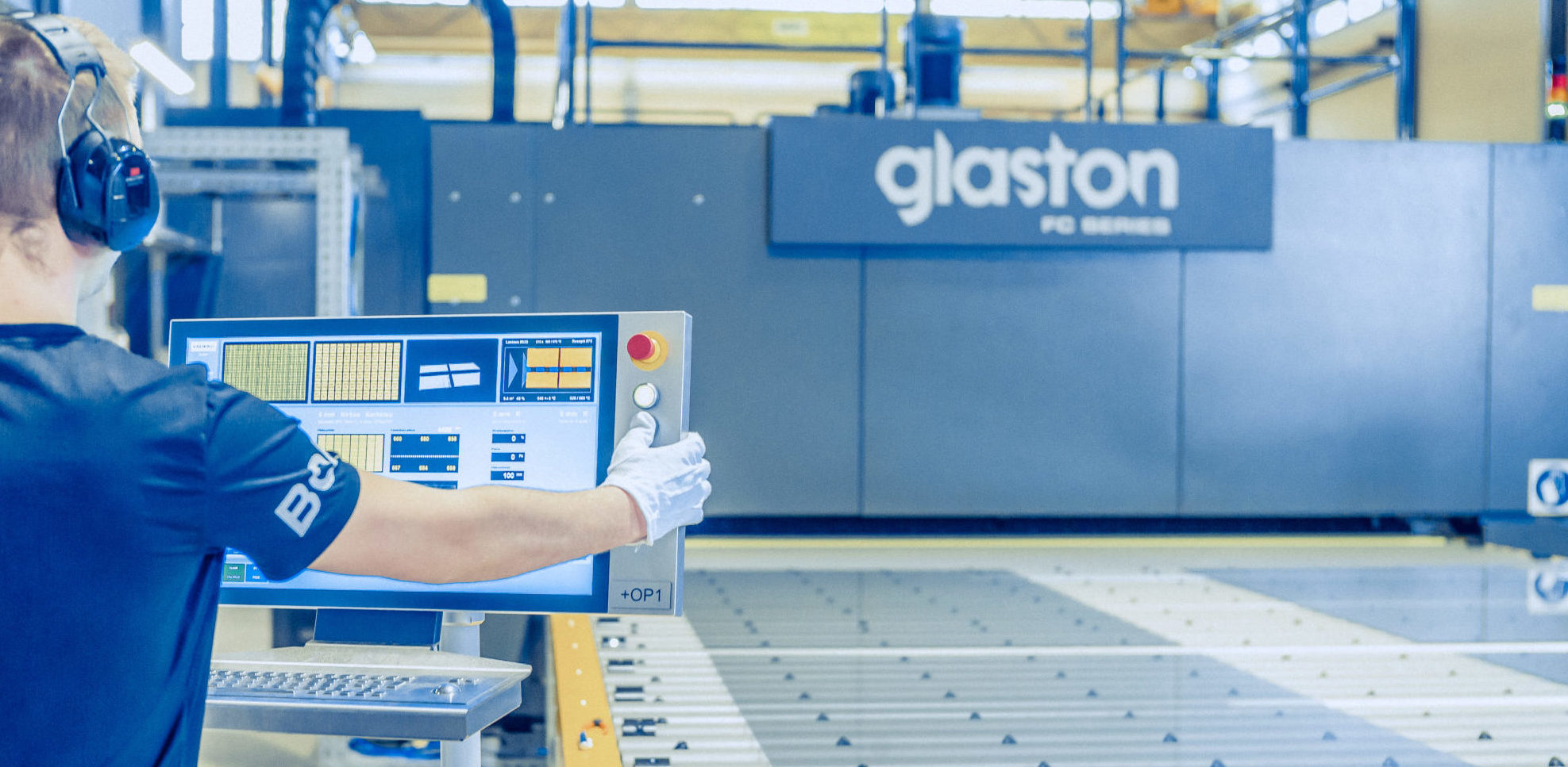 Glaston FC Series flat tempering line